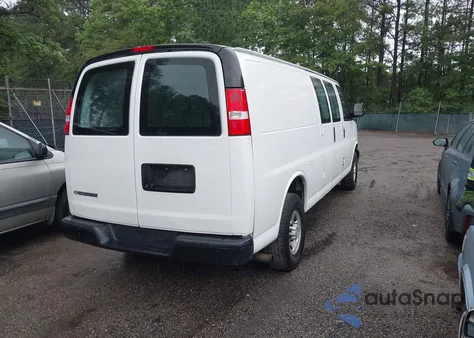 2019 Chevrolet Express 3500 Work Van from USA, damaged, VIN 1GCZGHFG5K1361937